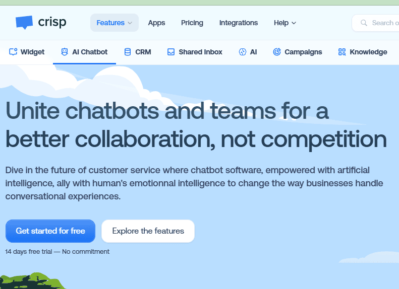 Crisp chatbot