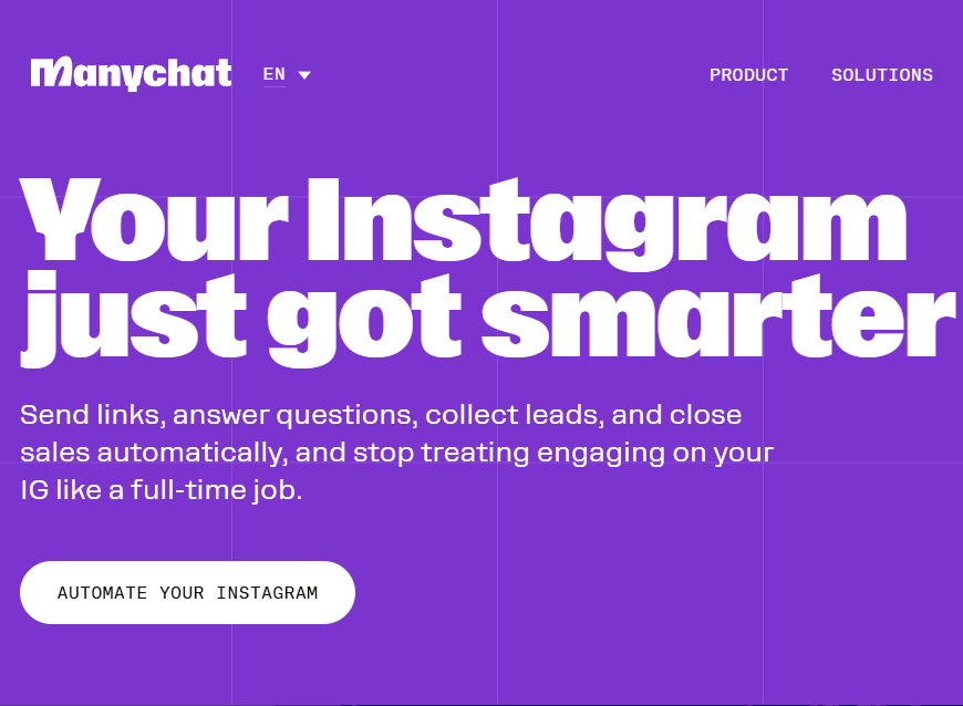 ManyChat Messenger bot