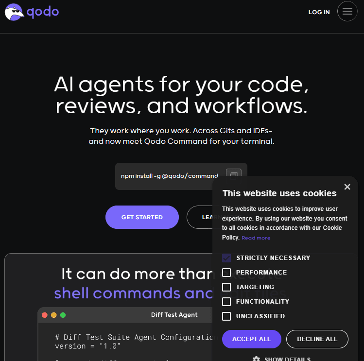 CodiumAI interface