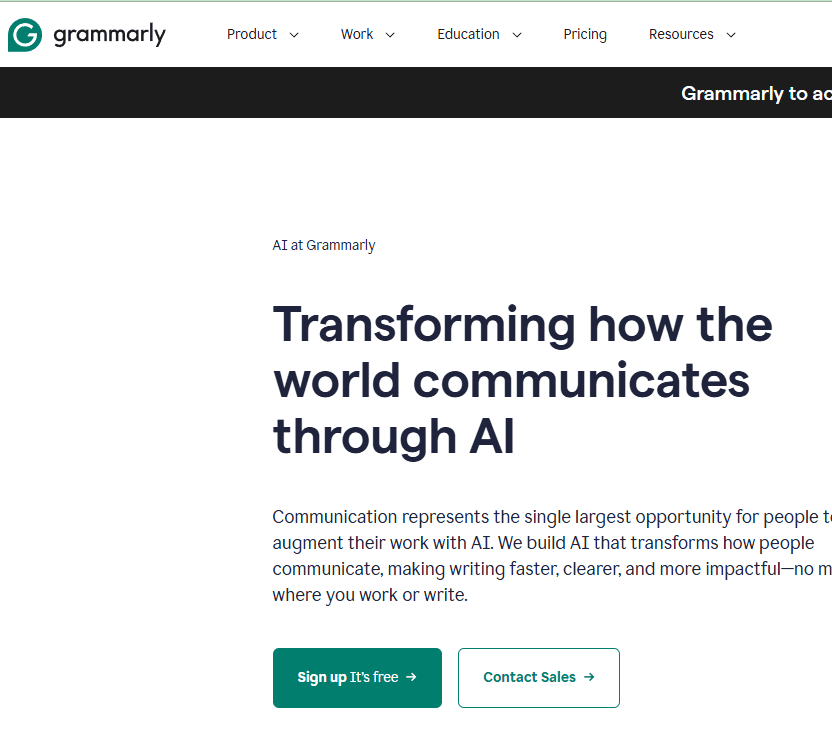 GrammarlyGO interface