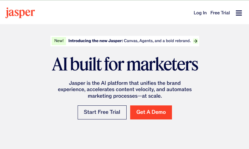 Jasper Everywhere interface