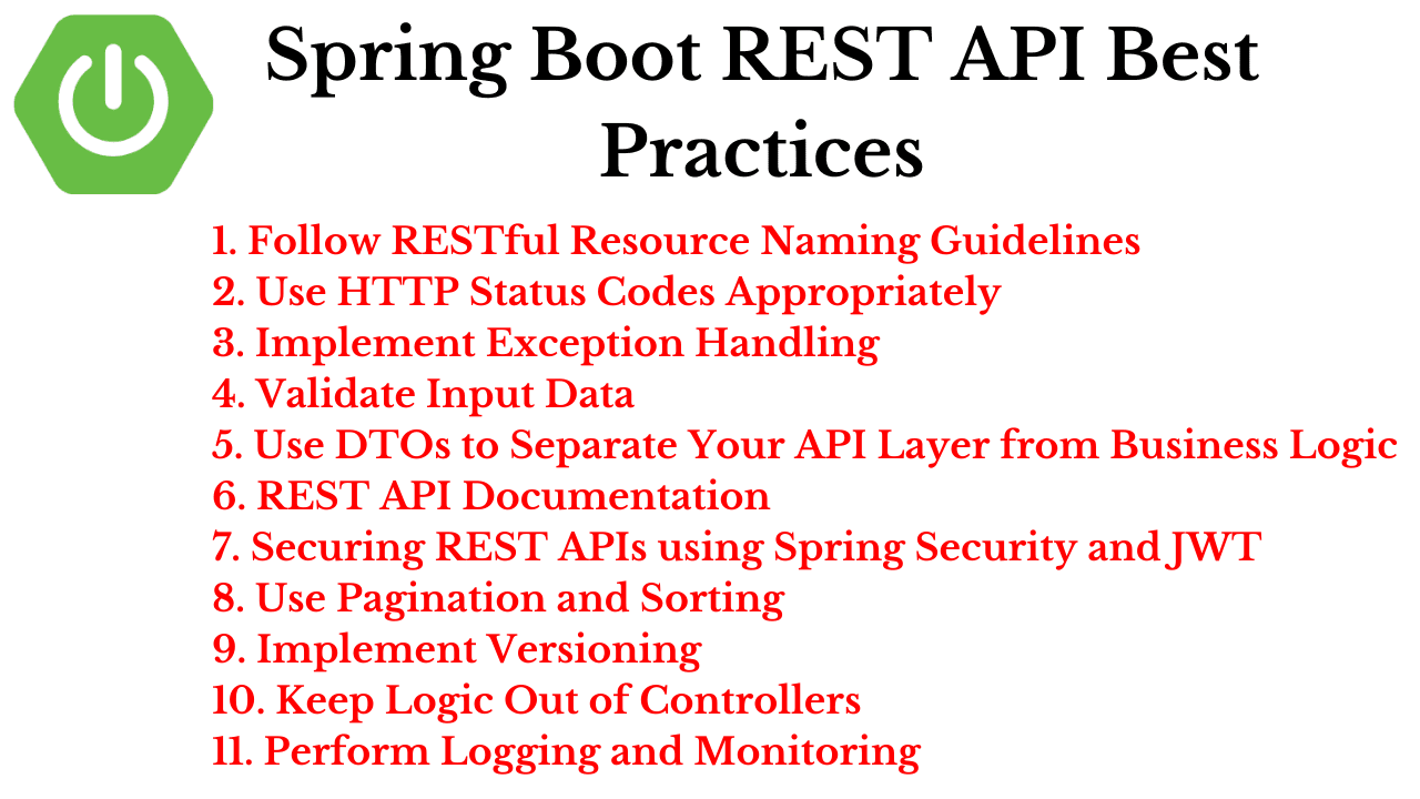 REST API using Spring Boot