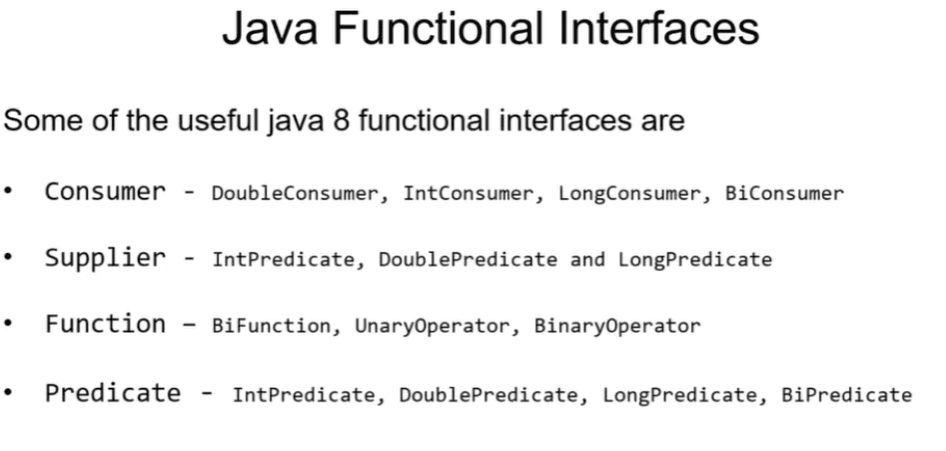 functional interface